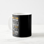 Funny Chess Player Things I Do In My Spare Time  Kaffeetasse (Vorderseite Links)