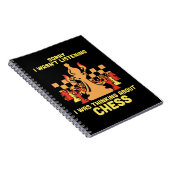 Funny Chess Quote Gift for Chess Players & Lovers Notizblock (Rechte Seite)