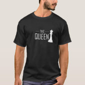 Funny Chess The Queen Piece Player Chess Club Gift T-Shirt (Vorderseite)