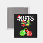 Funny Chest Nuts Chestnuts Matching Family Christm Magnet (Vorderseite/Rückseite)