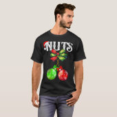 Funny Chest Nuts Chestnuts Matching Family Christm T-Shirt (Vorne ganz)