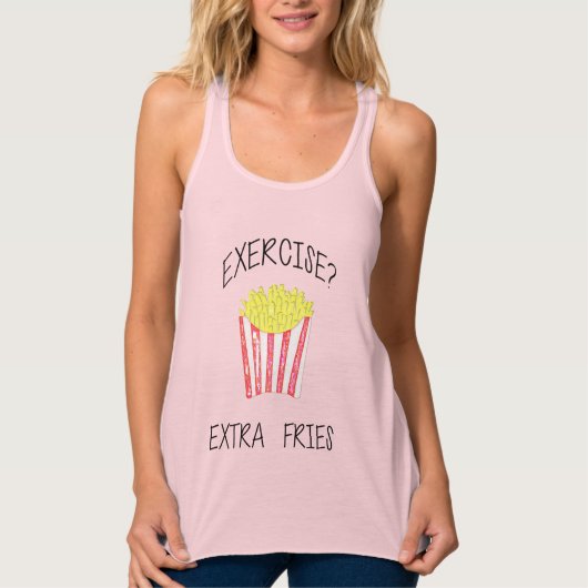 Funny Chic FRENCH FRIES LOVERS GIFT T - Shirt (Vorderseite)