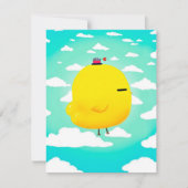 Funny chick Eggs for Farm Lover | Geschenk für die Einladung (Vorderseite)