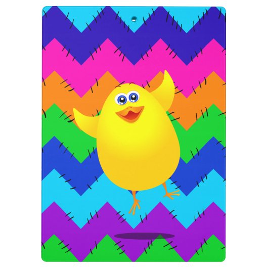 Funny chick klemmbrett (Rückseite)