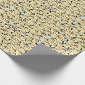 Funny Chick Rabbit Oars Eins in einer Million Chic Geschenkpapier (Ecke)