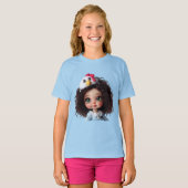 Funny Chick von Natasha Us T-Shirt (Vorne ganz)