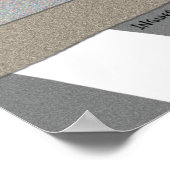 Funny Chicken Advice über die Straßenüberquerung Poster (Ecke)