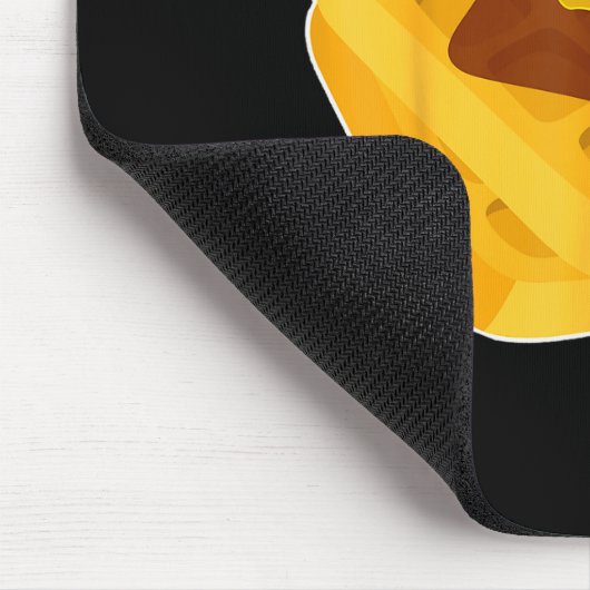 Funny Chicken & Waffles Matching Halloween Cos Mousepad (Ecke)