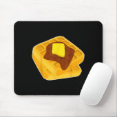 Funny Chicken & Waffles Matching Halloween Cos Mousepad (Mit Mouse)