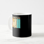 Funny Chicken Art für Männer Bauer Huhn Pou Kaffeetasse (Vorderseite Links)