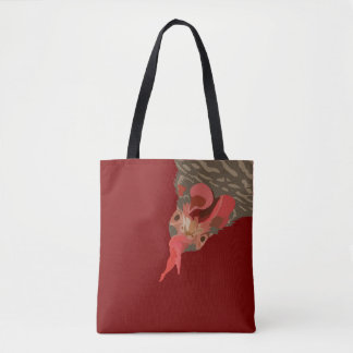 Funny Chicken Auf den Kopf Tasche