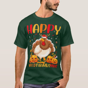 Funny Chicken Bird Lover Happy Chicken HalloDanke T-Shirt
