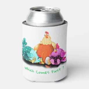 Funny Chicken Can Cooler - Benutzerdefinierter Tex Dosenkühler