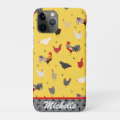 Funny Chicken Case-Mate iPhone Hülle (Rückseite)