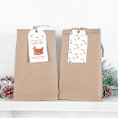 Funny Chicken Christmas Geschenkanhänger