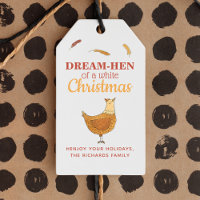 Funny Chicken Christmas Puff