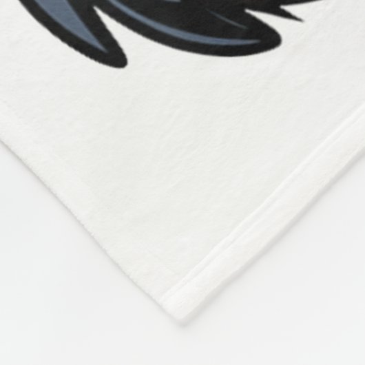 Funny Chicken Christmas Tree Lights Santa Hat Xmas Fleecedecke (Ecke)