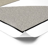 Funny Chicken erklärt, warum es die Straße überque Poster (Ecke)