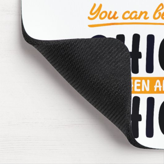 Funny Chicken Farm Animal Always Be Yourself Unles Mousepad (Ecke)