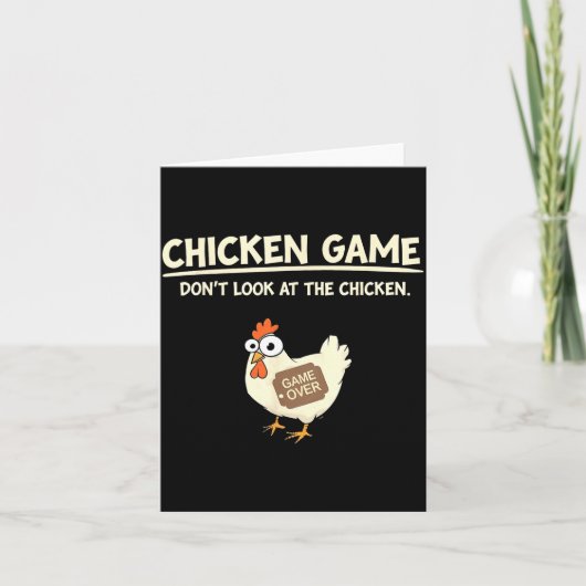 Funny Chicken Game Design Ltd Uni Chicken Game_ Do Karte (Vorderseite)