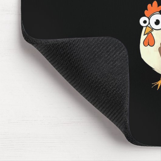 Funny Chicken Game Design Ltd Uni Chicken Game_ Do Mousepad (Ecke)