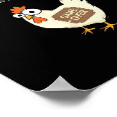 Funny Chicken Game Design Ltd Uni Chicken Game_ Do Poster (Ecke)