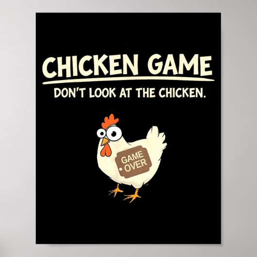 Funny Chicken Game Design Ltd Uni Chicken Game_ Do Poster (Vorne)
