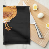 Funny Chicken Geschirrtuch (Viertel Falte)