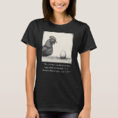 Funny Chicken Graphic Design #3 T-Shirt (Vorderseite)