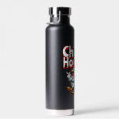 Funny Chicken Hoarder Personalisiert Trinkflasche (Rechts)
