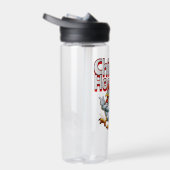 Funny Chicken Hoarder Personalisiert Trinkflasche (Rechts)