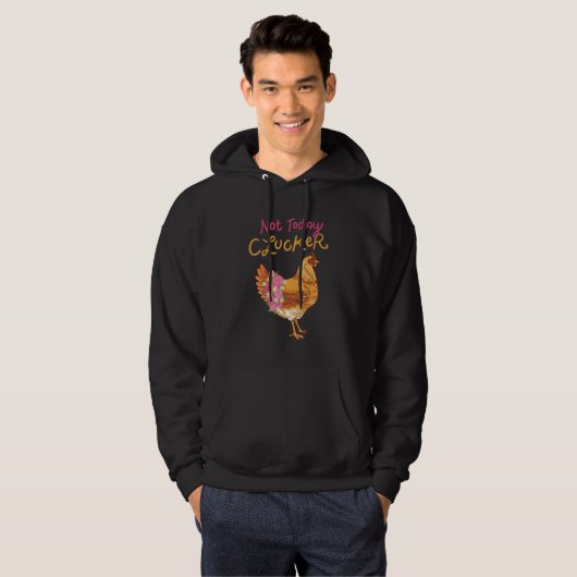 Funny Chicken Hoodie (Vorne ganz)