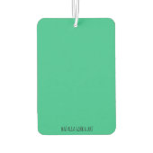 Funny Chicken Illustration Car Air Freshener Autolufterfrischer (Rückseite)