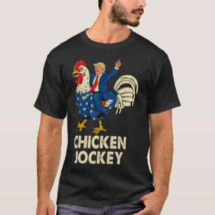 Funny Chicken Jockey Trump Meme für Männer Frauen T-Shirt