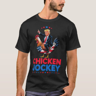 Funny Chicken Jockey Trump Meme T-Shirt