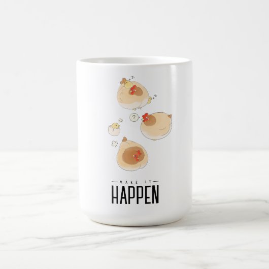 Funny Chicken Kaffeetasse (Mittel)