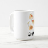 Funny Chicken Kaffeetasse (Vorderseite Links)