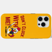 Funny Chicken - Kluckt nicht mit mir Case-Mate iPhone Hülle (Rückseite (Horizontal))