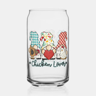 Funny Chicken Lover gnomes Dosenglas