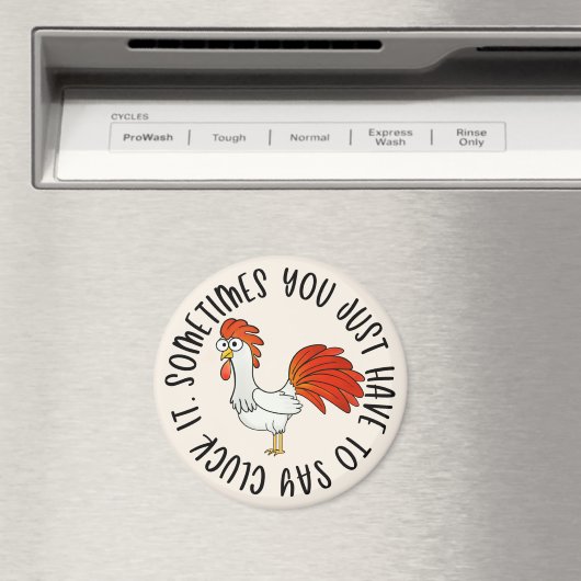 Funny Chicken Magnet (In Situ (Geschirrspüler))