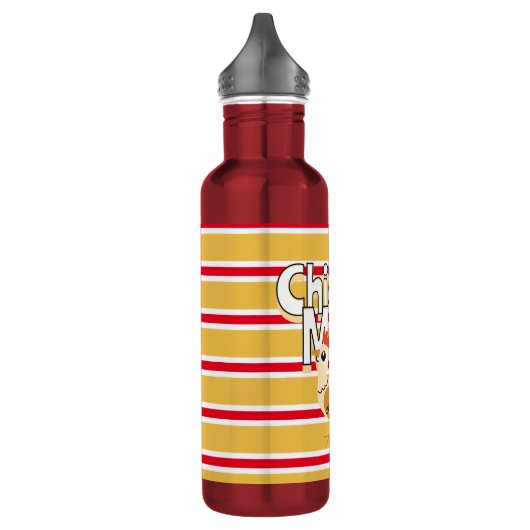 Funny Chicken Mama Edelstahlflasche (Links)