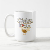 Funny Chicken Mama Kaffeetasse (Links)