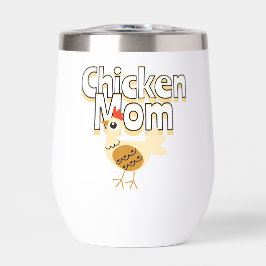 Funny Chicken Mama Personalisiert