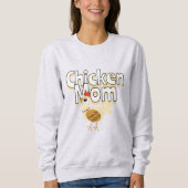 Funny Chicken Mama Sweatshirt (Vorderseite)
