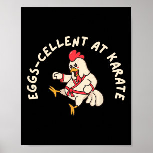 Funny Chicken Mode Poster