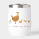 Funny Chicken Mother's Day Gift (Vorderseite)