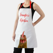 Funny Chicken Name All-Over Print Schürze (InSitu)