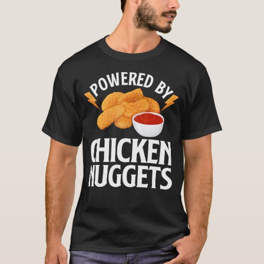 Funny Chicken Nugget Design für Männer Frauen Kind T-Shirt (Vorderseite)