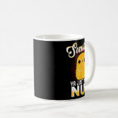 Funny Chicken Nugget Fast Food Costume Kaffeetasse (VorderseiteRechts)