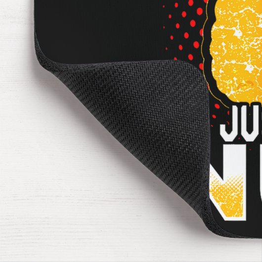 Funny Chicken Nugget Fast Food Costume Mousepad (Ecke)